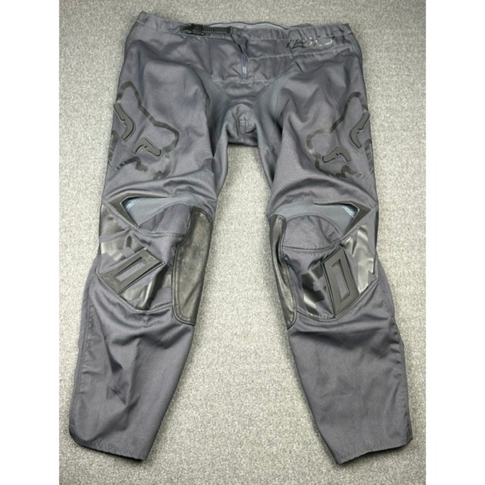Fox Racing 180 Motocross Pants Mens 44 Gray Black Dirt Bike MX Racing Gear
